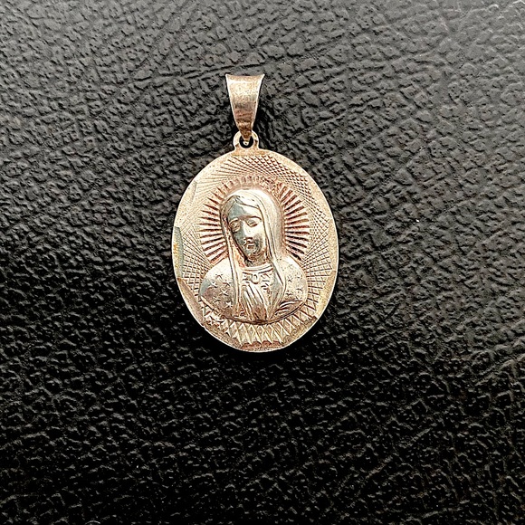 Jewelry - 925 Silver Virgin De Guadalupe Charm